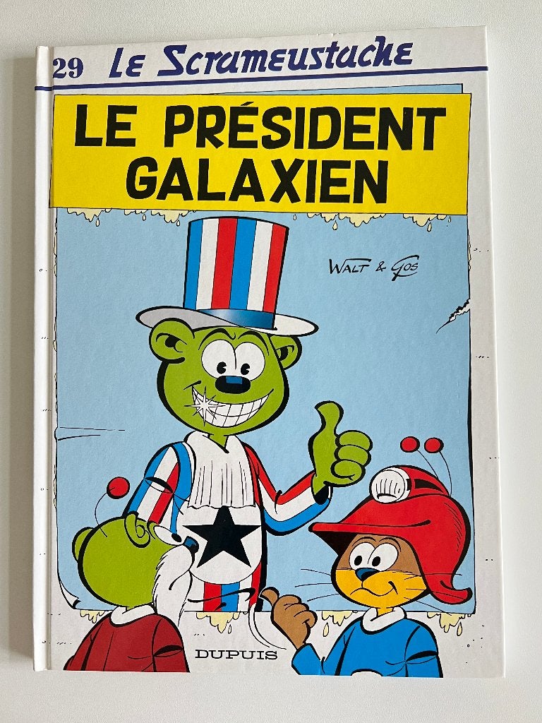 BD Le Scrameustache Le président galaxien, Livres, BD, Utilisé, Une BD, Enlèvement ou Envoi