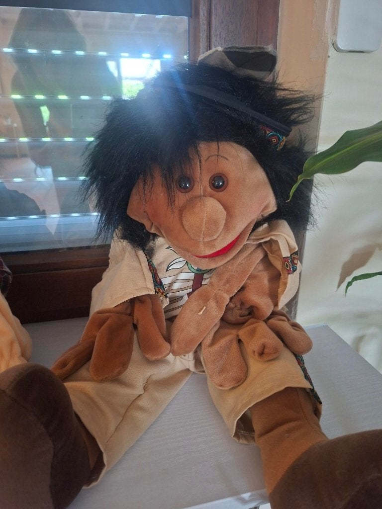 Handpop Living Puppet Indiaan, Ophalen of Verzenden