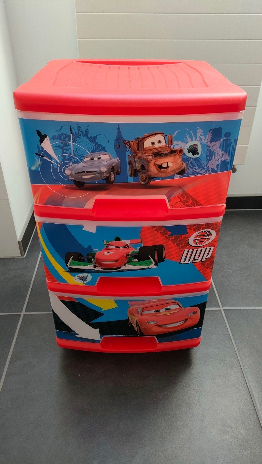 Curver Disney/Pixar Cars ladekast met 3 laden., Kinderen en Baby's, Ophalen, Zo goed als nieuw