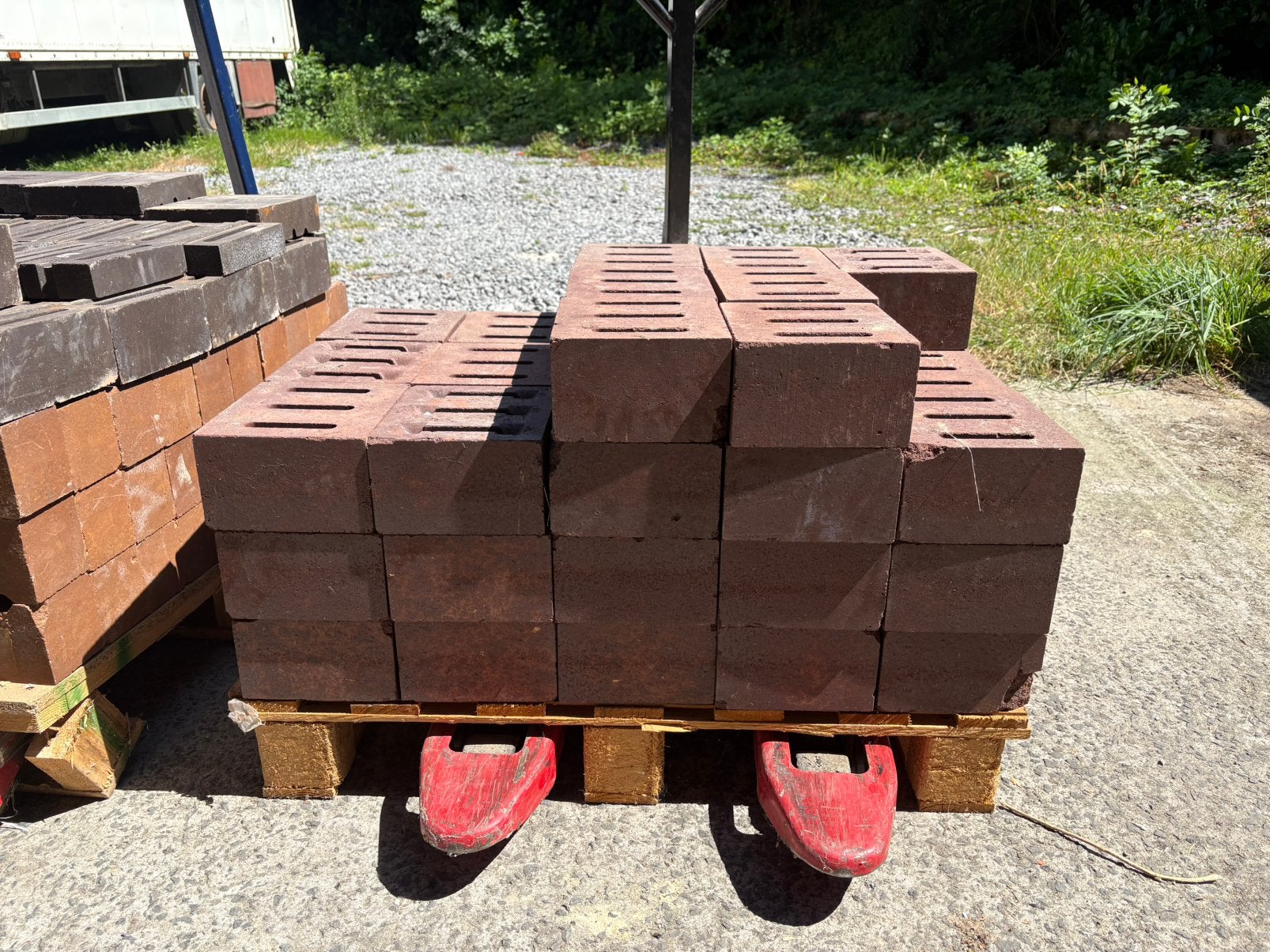 Lot de 157 briques refractaire, Enlèvement, Comme neuf