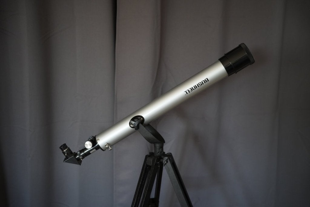 Bushnell Telescoop model 78 9512, Lenzentelescoop (refractor), Met statief, Ophalen of Verzenden, Zo goed als nieuw