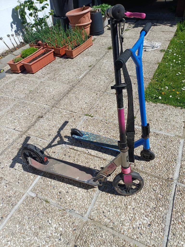 Stunt Rider step+step, Ophalen, Zo goed als nieuw, Gewone step
