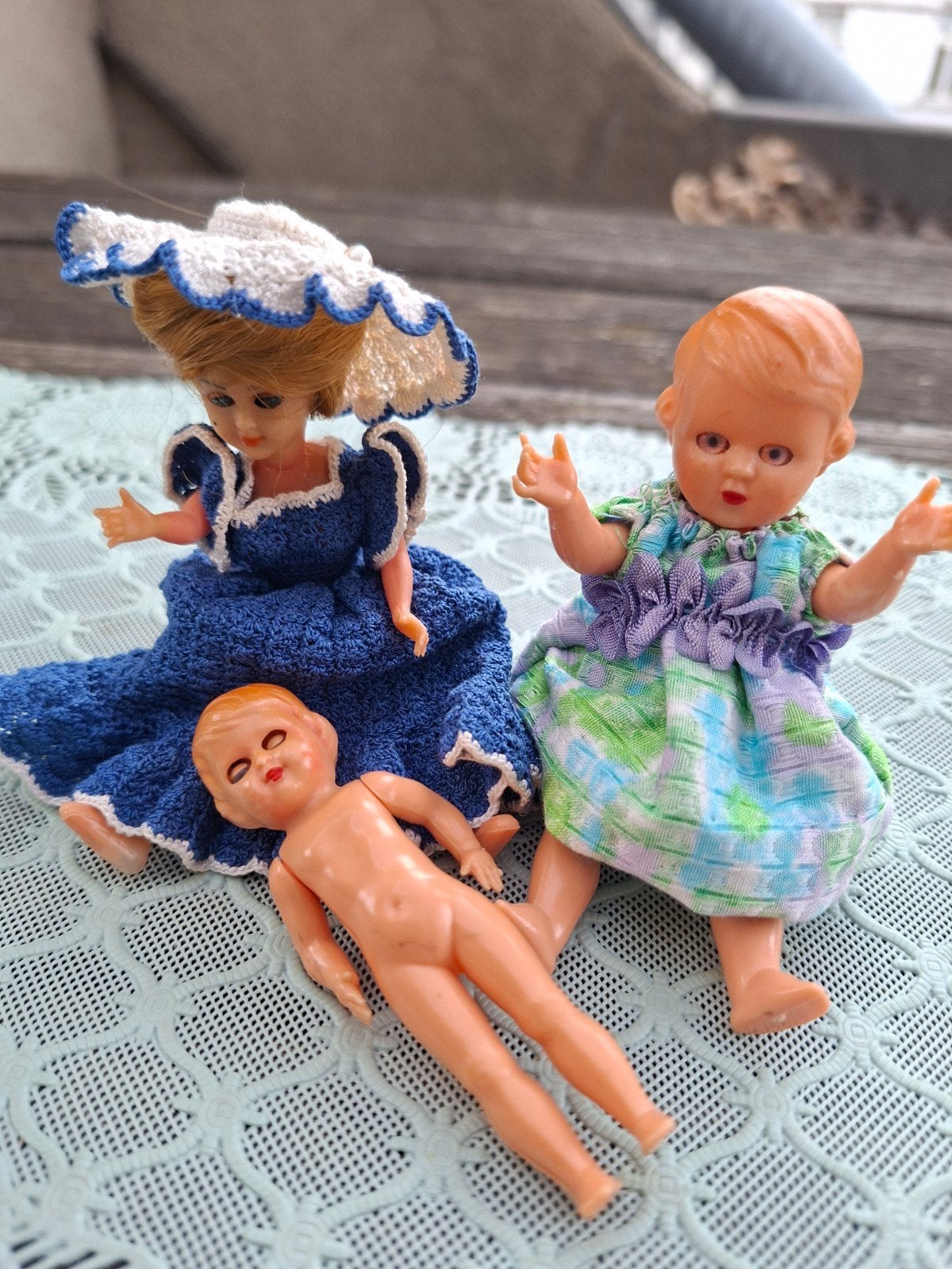 Kleine popjes met knipperoogjes, Verzamelen, Ophalen of Verzenden
