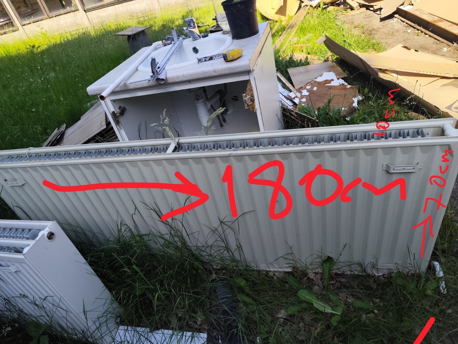 Alle 3 radiator voor 50 euro, Doe-het-zelf en Bouw, Verwarming en Radiatoren, Ophalen, Radiator