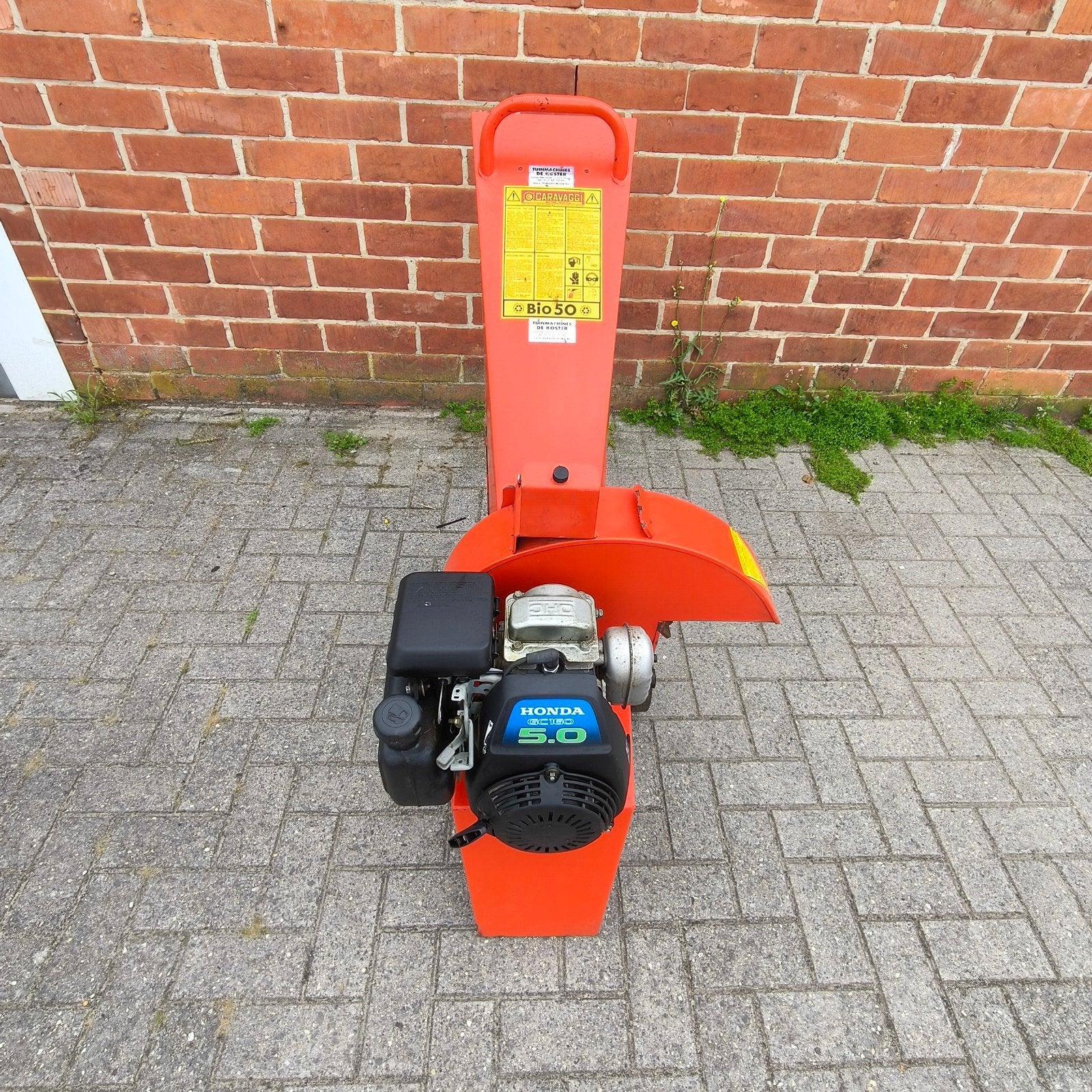 Caravaggi Bio 50 Hakselaar – Honda GC160 5 PK – Topkwaliteit, Tuin en Terras, Hakselaars, Ophalen