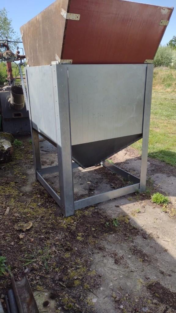 Gegalvaniseerde silo 1.5m³, Zakelijke goederen, Ophalen