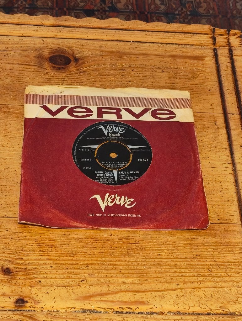 Single van Sammy Davis Jr & Count Basie, Gebruikt, 7 inch, Ophalen of Verzenden, Jazz en Blues