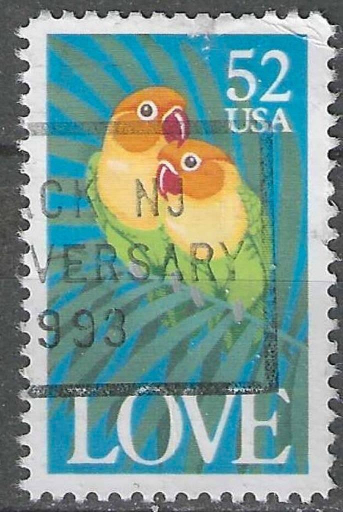 USA 1991 - Yvert 1939 - Wenszegel (ST), Verzenden, Gestempeld