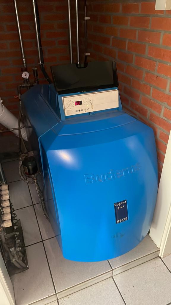 Mazoutketel Buderus Ligano plus GB125, Bricolage & Construction, Enlèvement, Utilisé
