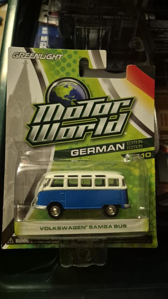 Greenlight 1.64 vw volkswagen samba bus, Hobby en Vrije tijd, Ophalen of Verzenden