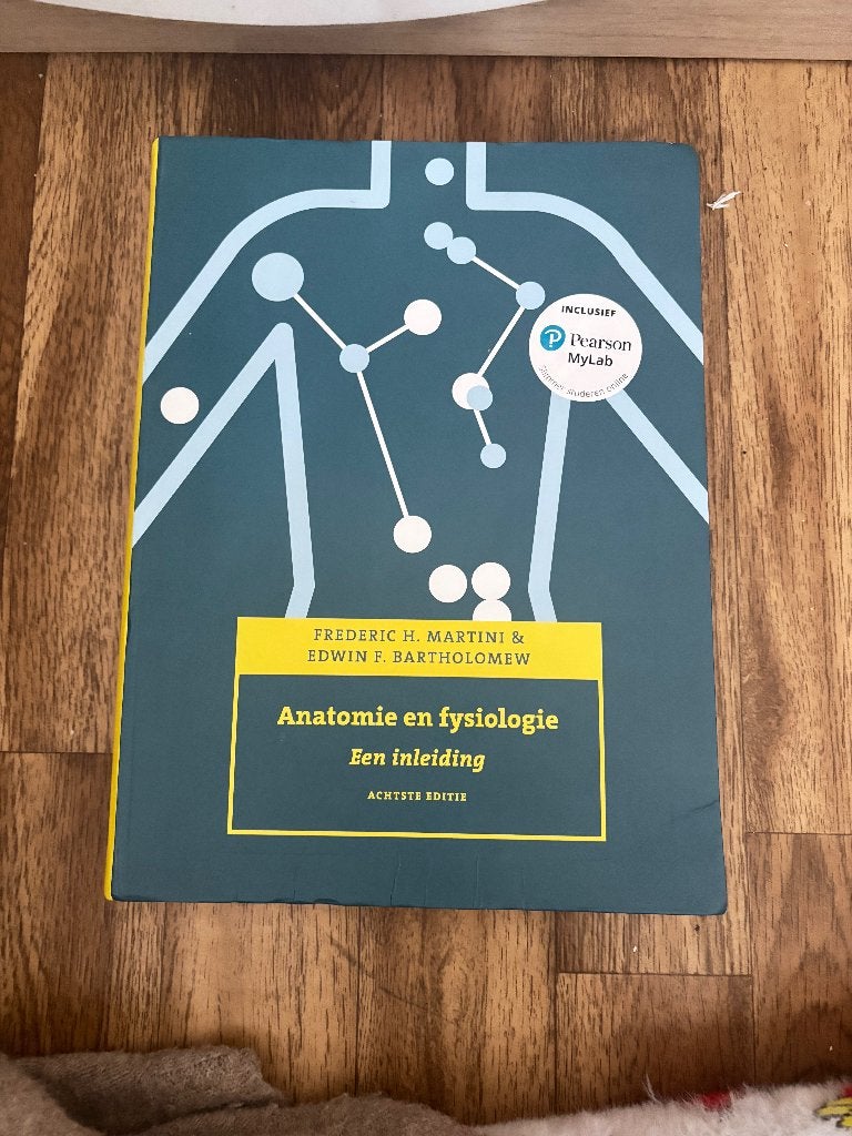 verpleegkundig boek: Anatomie en Fysiologie, Ophalen of Verzenden, Gelezen, Hogeschool, Frederic H. Martini; Edwin F. Bartholomew