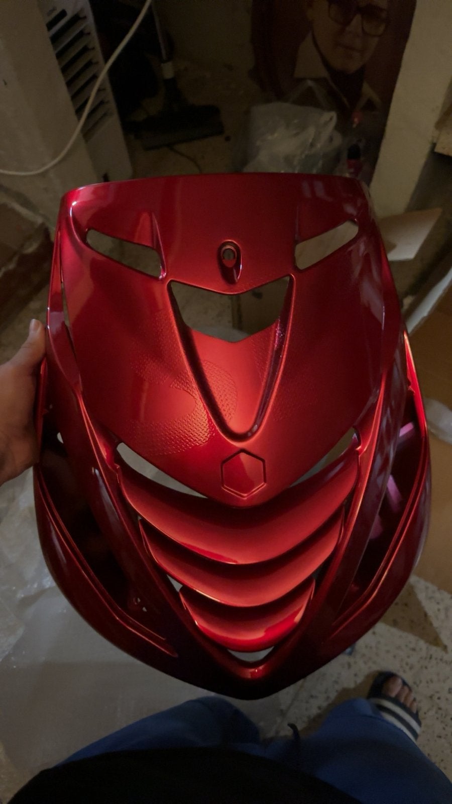 Kappenset PiaggioZipSP Custom Candy Rood(5-delig)Nette staat, Motoren, Ophalen