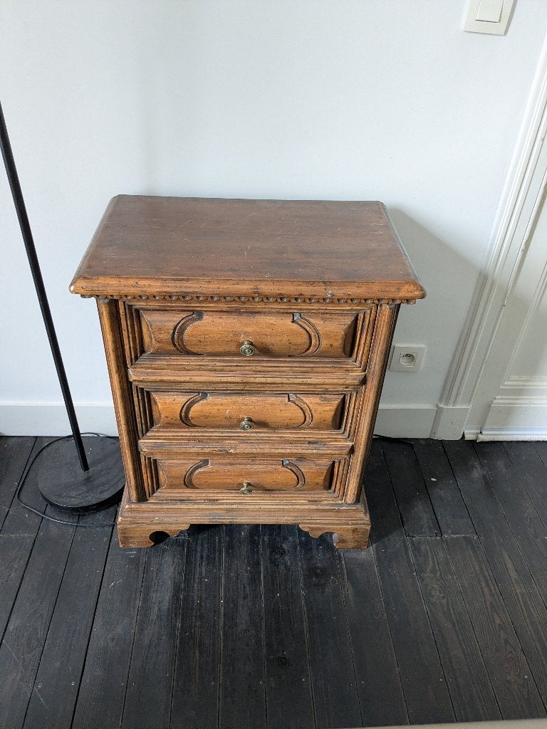 Gratis houten ladekast, Ophalen, Gebruikt, 50 tot 100 cm, 3 of 4 laden