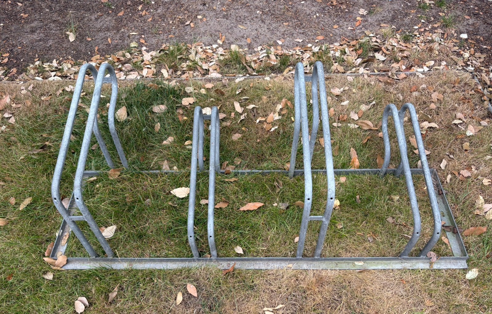 Fiets parkeerrek, Ophalen, Gebruikt