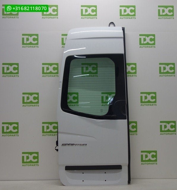 Mercedes Sprinter W906 (06-18) Achterdeur links met ruit wit, Gebruikt, Deur, Mercedes-Benz, Ophalen of Verzenden