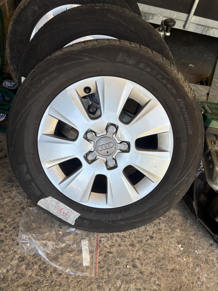 Jante Audi A3, Ophalen, Gebruikt, 15 inch, Band(en)