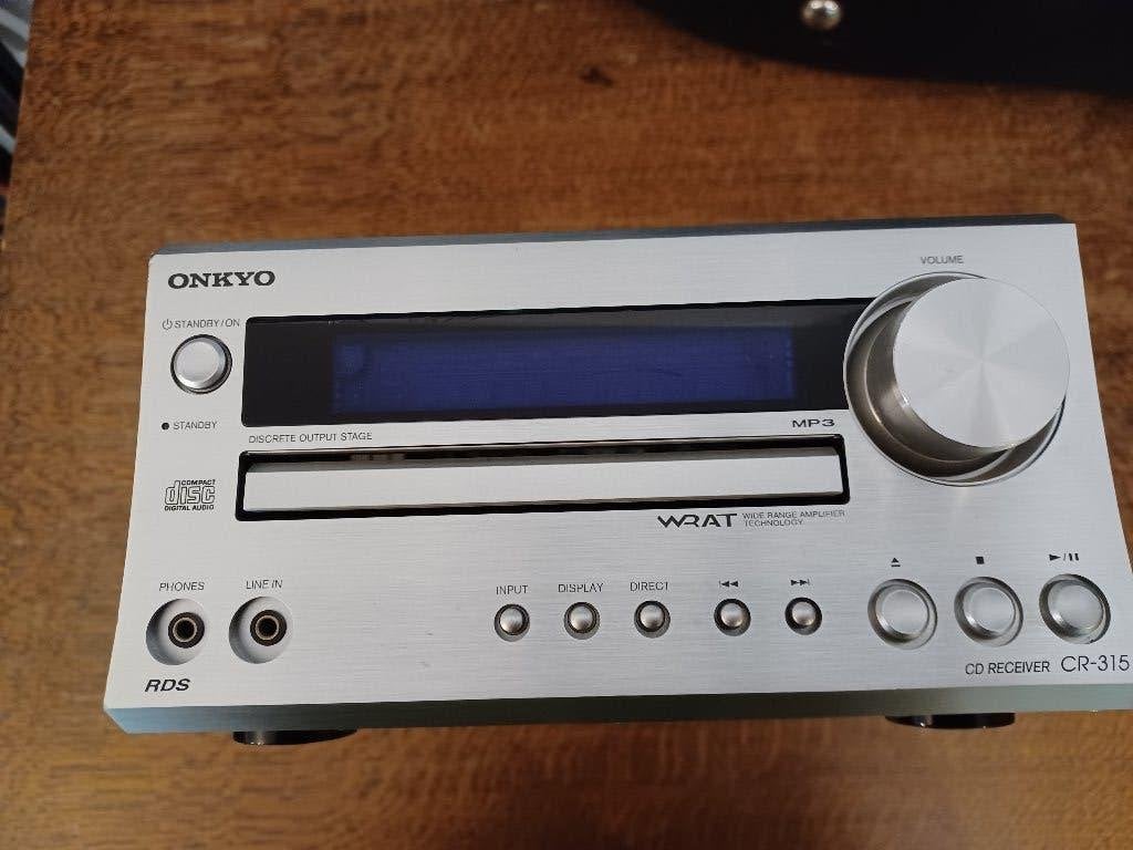 Récepteur Onkyo CR 315 sans télécommande, TV, Hi-fi & Vidéo, Amplificateurs & Ampli-syntoniseurs, Moins de 60 watts, Enlèvement ou Envoi