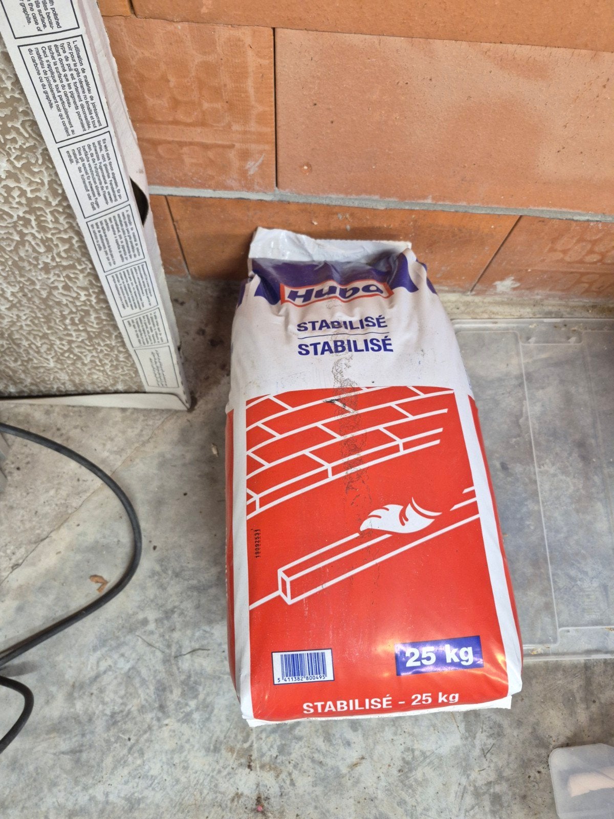 Stabilise 4x25kg, Bricolage & Construction, Enlèvement