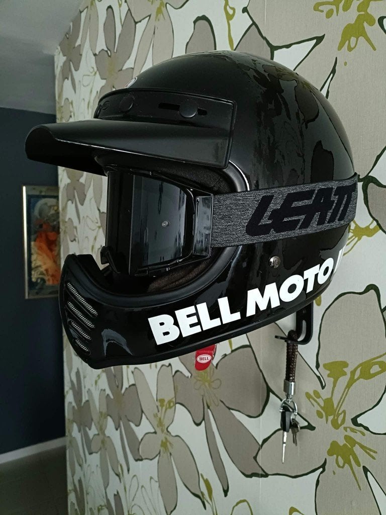 Bell Moto-3 Classic Black - Large - Un classique rétro !, Motos, Seconde main, Vêtements de motocross, Bell, Femmes