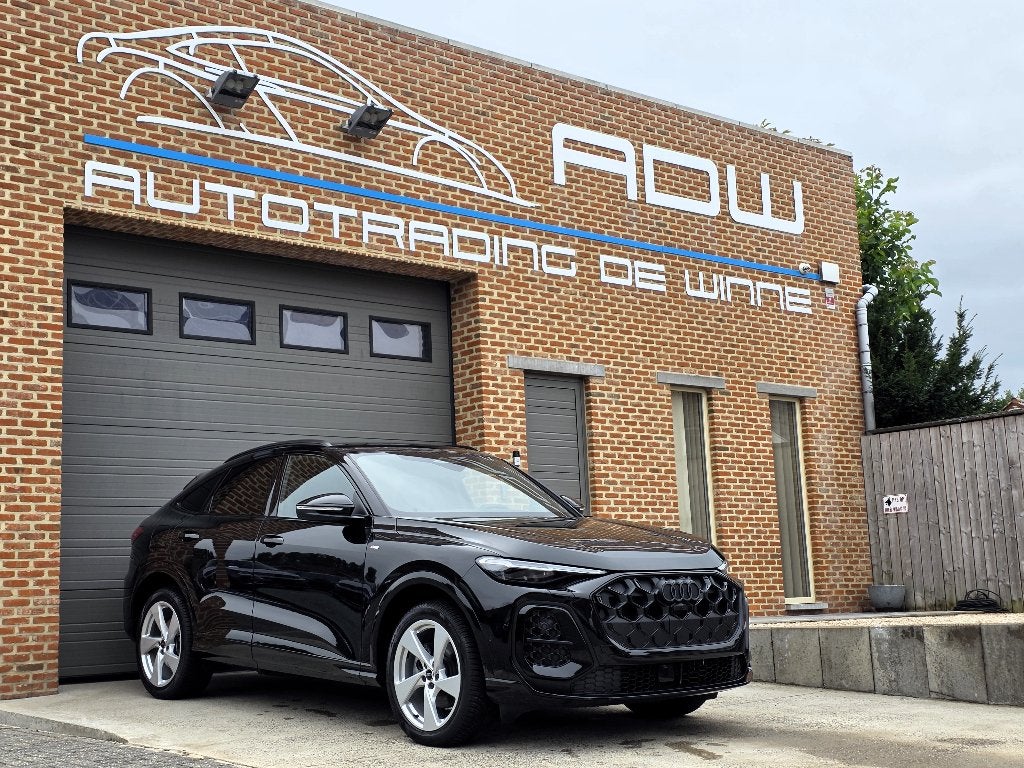 Audi Q5 Sportback 2.0 TFSI Benzine - 04/2026 - 1.500KM NIEUW, Auto's, Automaat, Q5, Zwart, https://public.car-pass.be/vhr/49e3c0b6-f761-428d-a847-2981e8aec840