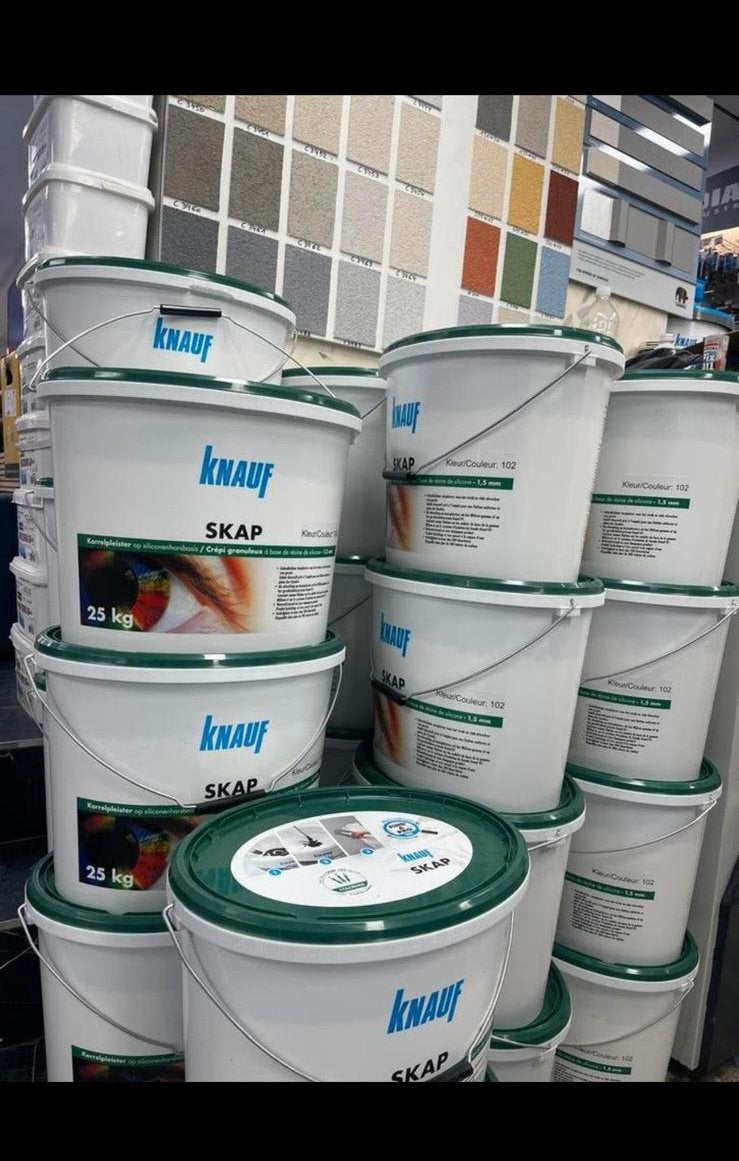Super PROMOS SUR NOS CRÉPIS KNAUF 1,5mm 25kg blanc ️️