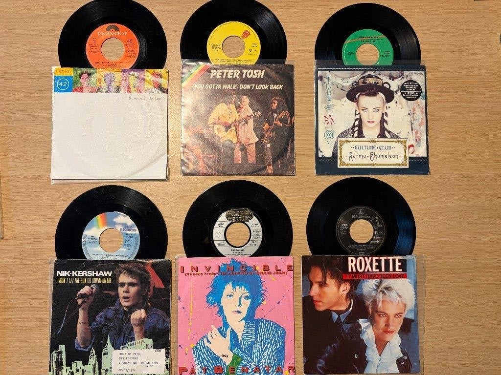 Pophit singles (met vermelde prijs), Gebruikt, 7 inch, Ophalen of Verzenden, Pop
