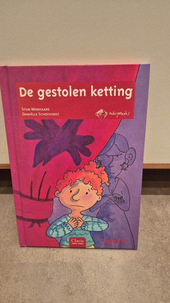 De gestolen ketting- Stijn Moekaars avi 4 leesboek, Ophalen of Verzenden, Zo goed als nieuw