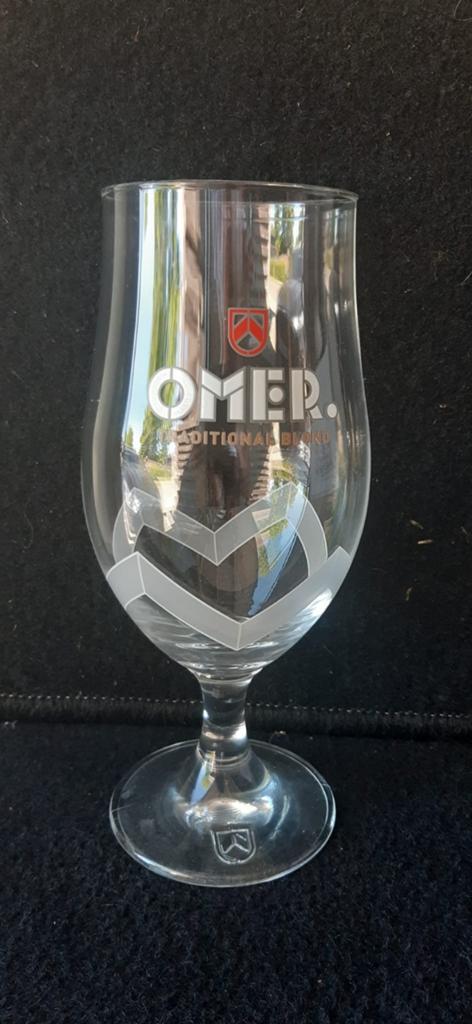 Omer bierglas 16 stuks, Verzamelen, Ophalen, Nieuw, Bierglas