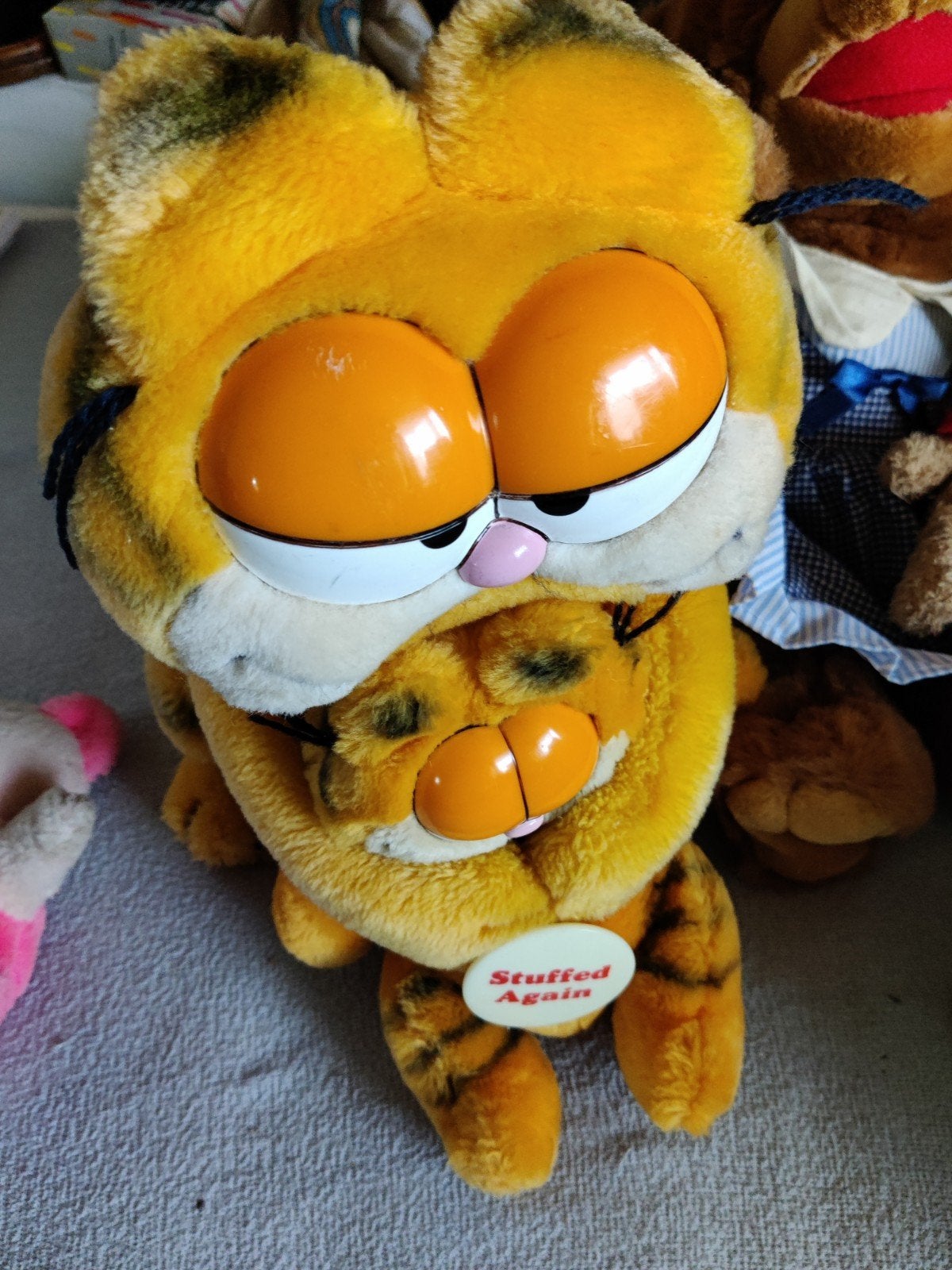 verzameling knuffels/pluche (o.a.Vintage Garfield,Pikac, Verzamelen, Ophalen