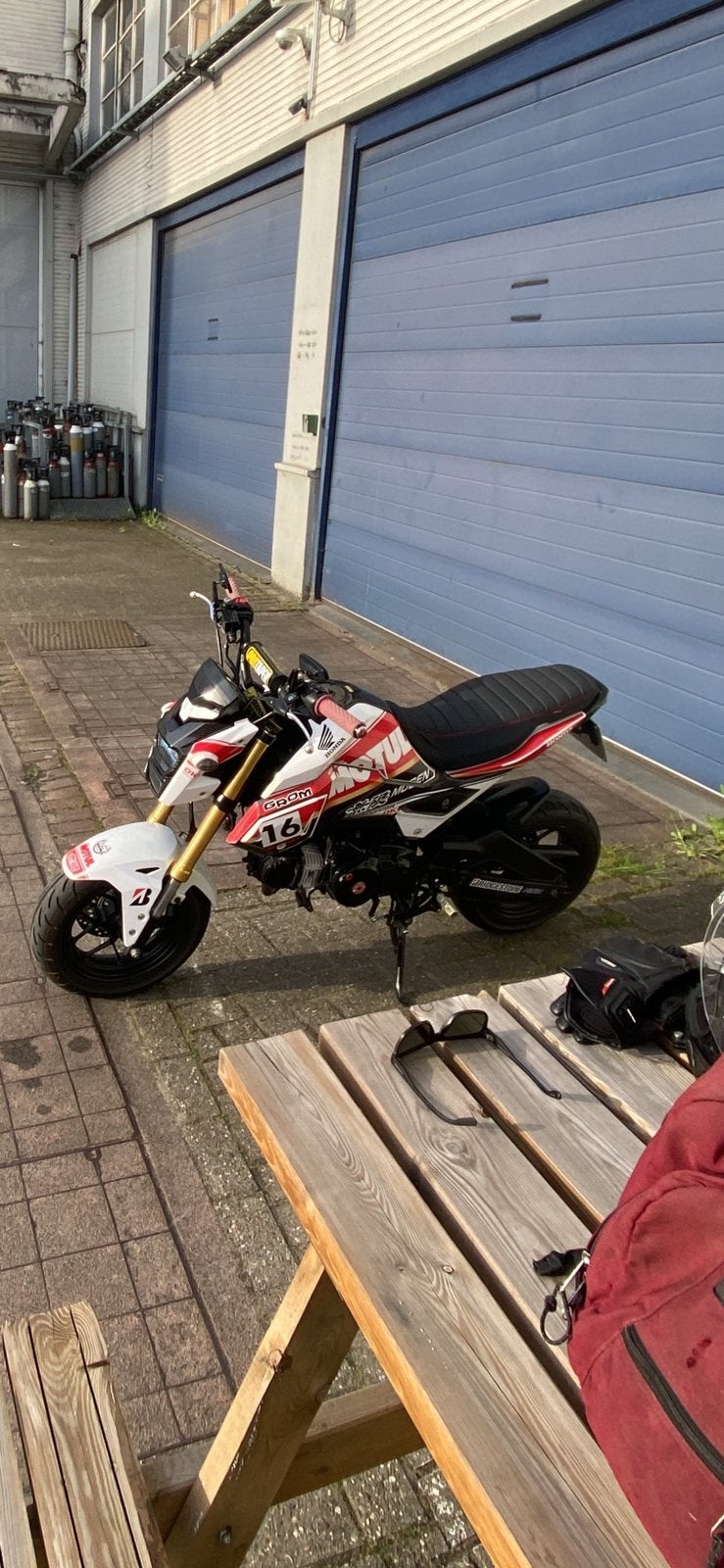 Honda msx grom, Ophalen, Zo goed als nieuw