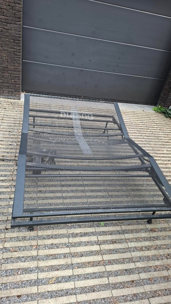 Geautomatiseerde Auping beddenbodem 200x140, 140 cm, Enlèvement, Utilisé, Sommier
