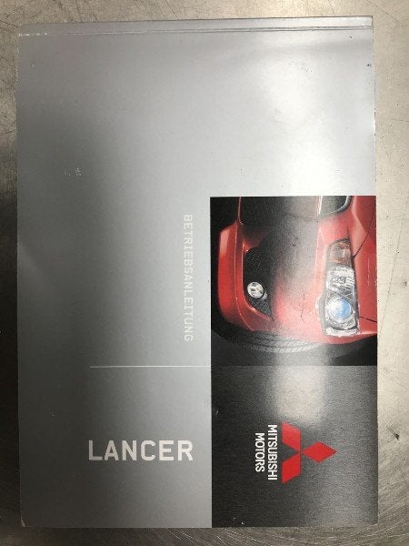 MANUEL UTILISATEUR Mitsubishi Lancer Sports Sedan (CY / CZ), Utilisé, Mitsubishi