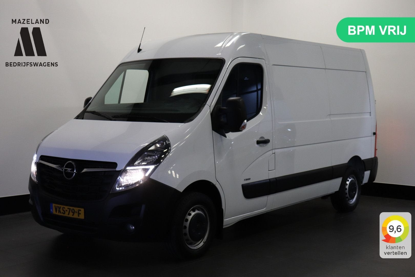 Opel Movano 2.3 Turbo 180PK L2H2 EURO 6 - A/C Climate - Trek, 241 g/km, Wit, Bedrijf, Te koop