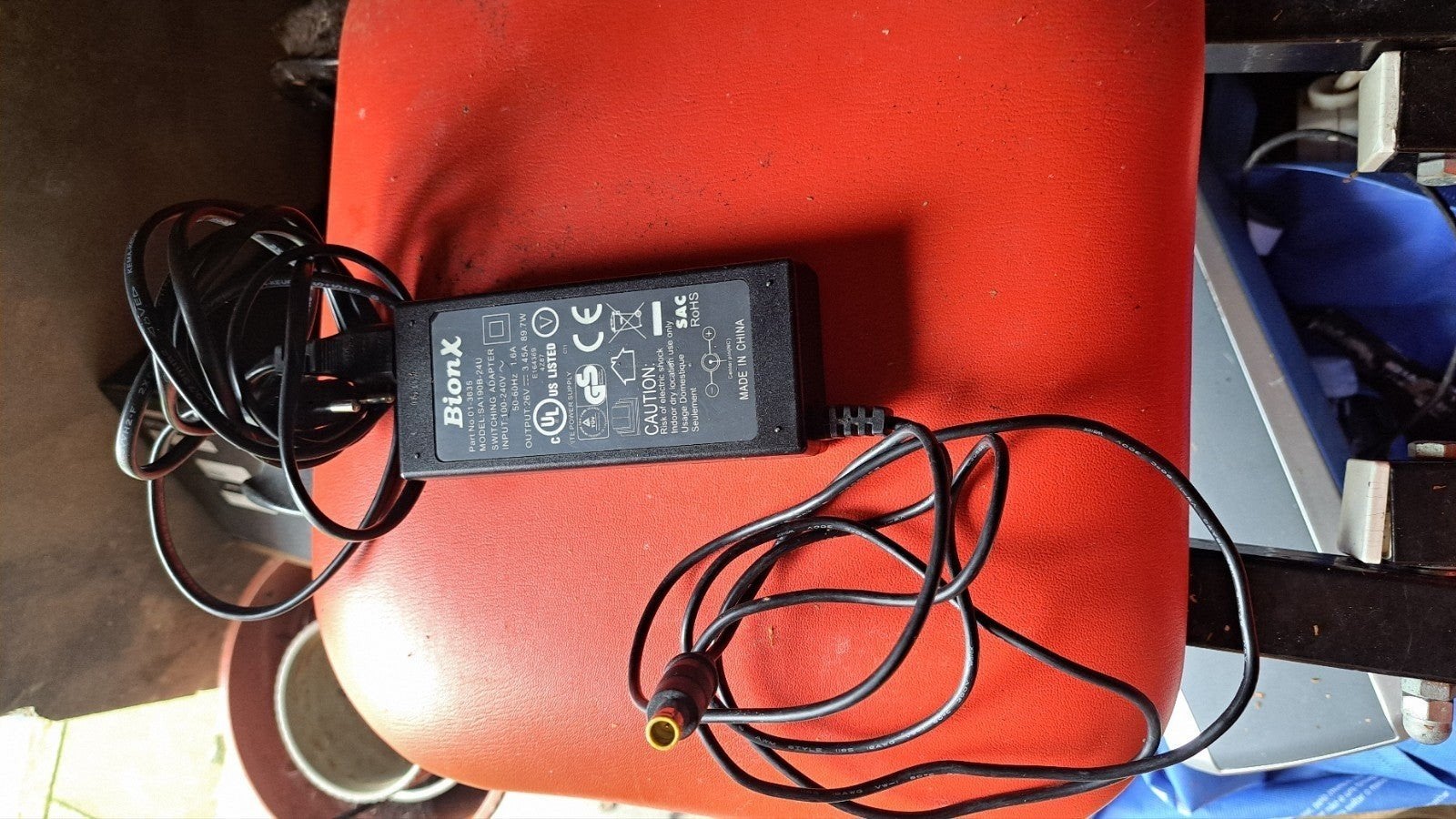 chargeur original bionx pour trek 1pin, Fietsen en Brommers, Ophalen of Verzenden, Zo goed als nieuw, Overige typen