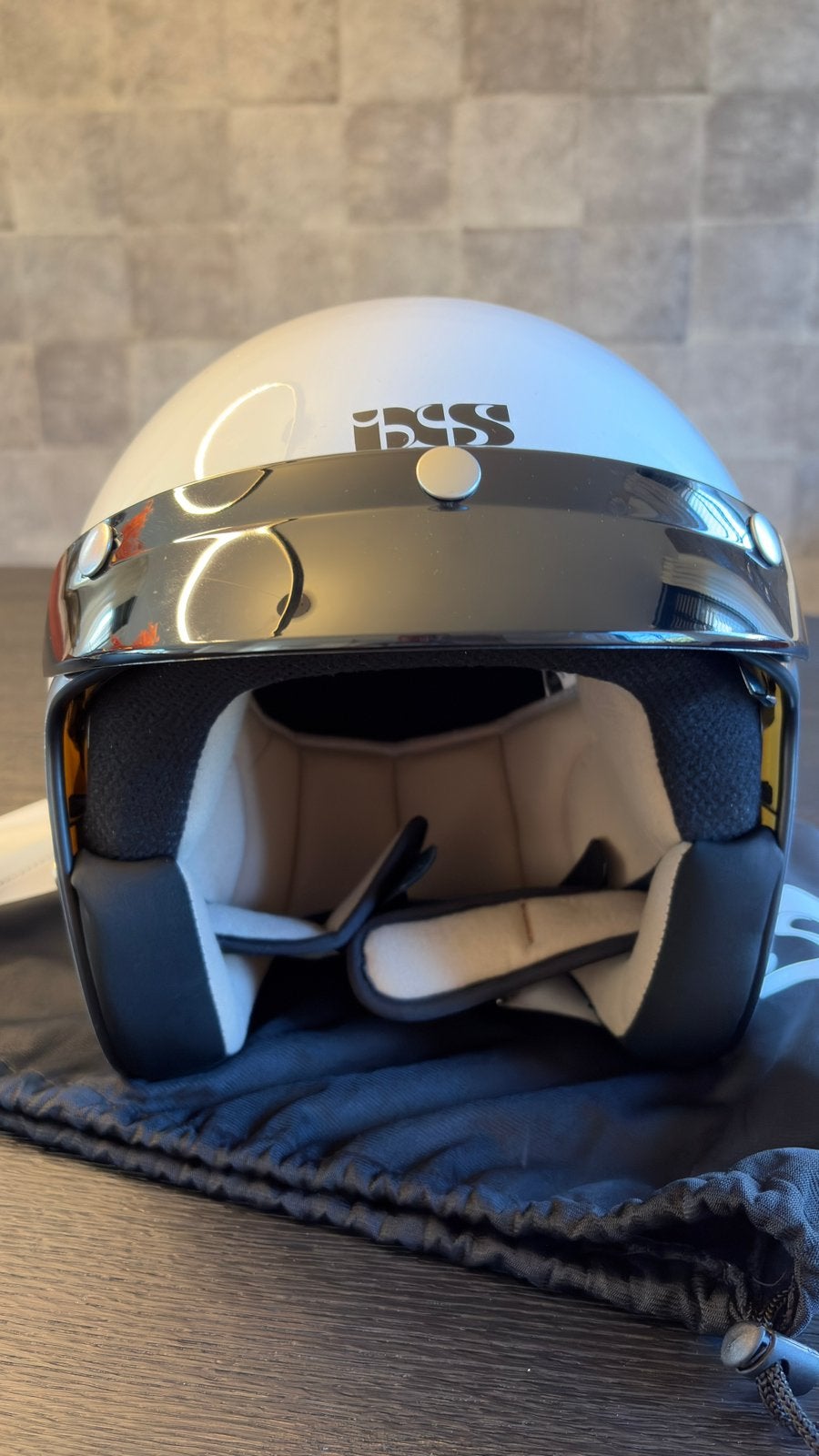Helm IXS HK 77 wit - nieuw, Autres marques, Enlèvement ou Envoi, Casque jet, Femmes