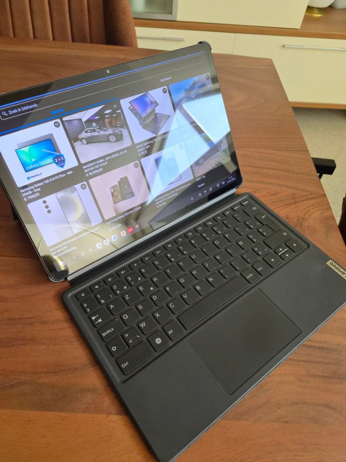 Lenovo tab p12 12,7 inch!!, Computers en Software, Ophalen of Verzenden, Zo goed als nieuw, 12 inch