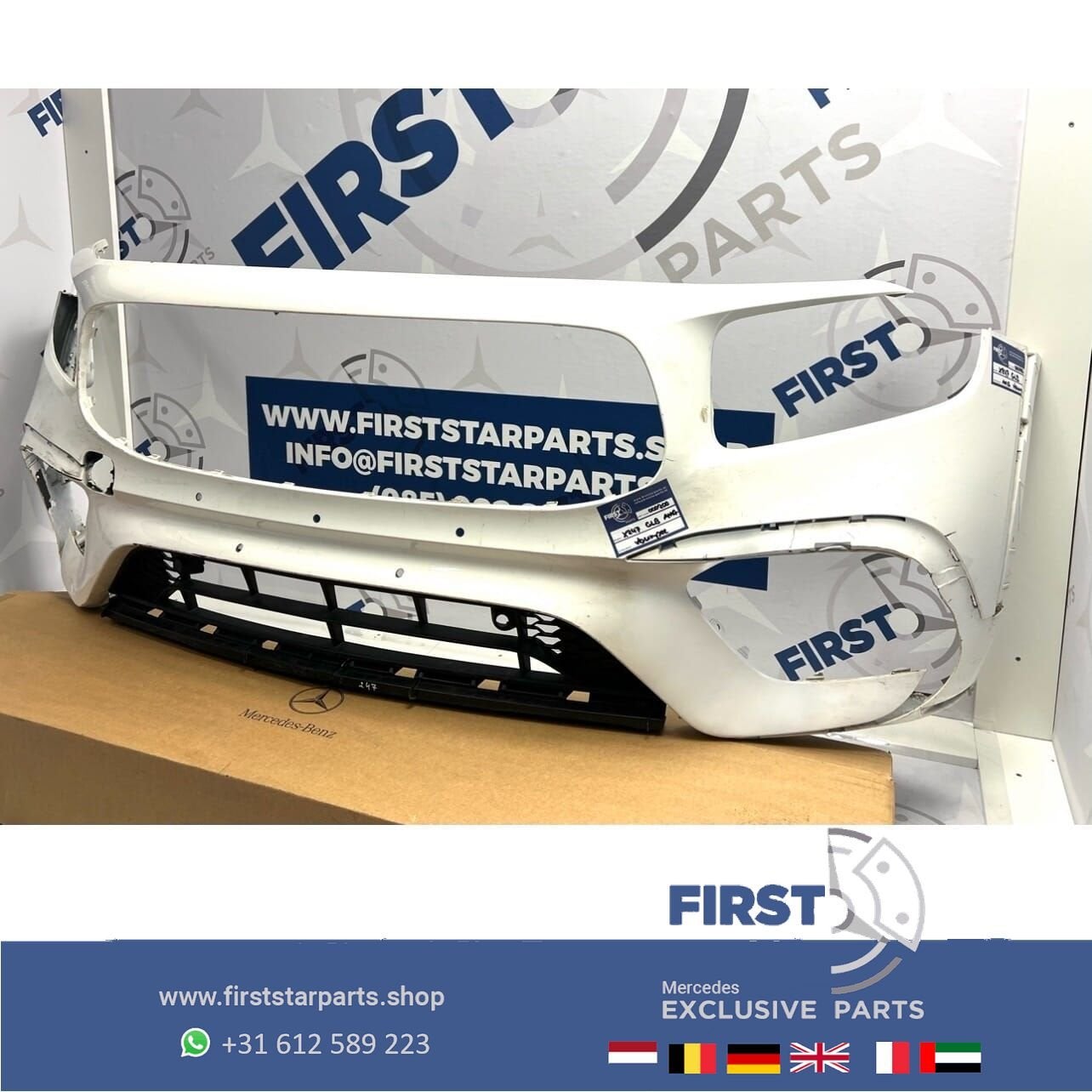 X247 GLB BUMPER GLB35 AMG VOORBUMPER A2478859602 2019-2024 X, Gebruikt, -, Voor, Ophalen of Verzenden