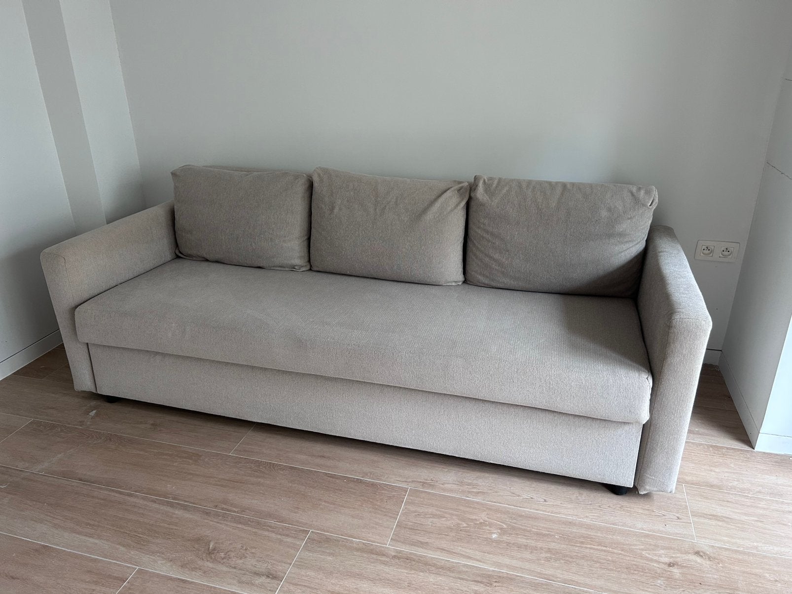Zetel/Slaapbank/Tweepersoons bed - in perfecte staat, Enlèvement ou Envoi, Comme neuf, 220 cm, 160 cm
