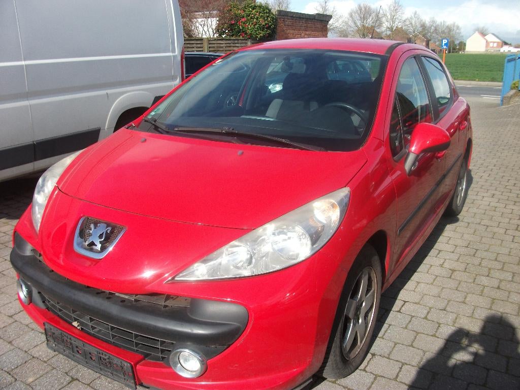 Peugeot 207, Rouge, Entreprise, Boîte manuelle, 5 portes