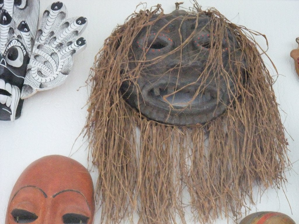 Masker, Sculpté, Afrique, Enlèvement ou Envoi, Masque
