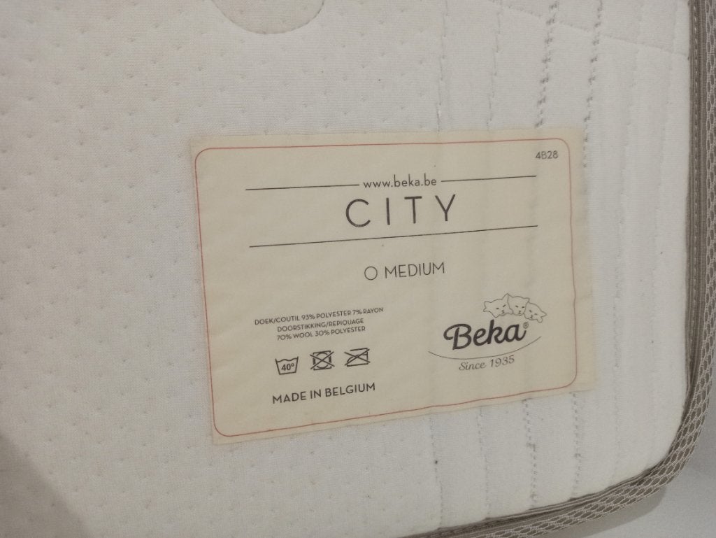 Beka-matras, Ophalen, Tweepersoons, Zo goed als nieuw, Matras