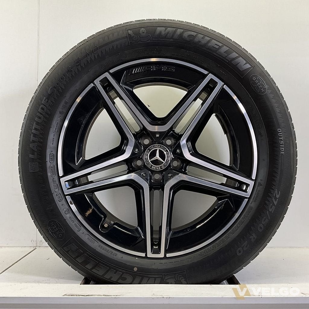 MERCEDES GLE 53 SET VELGEN + ZOMERBANDEN 20 INCH, Pneus et Jantes, Véhicule de tourisme, -, Utilisé