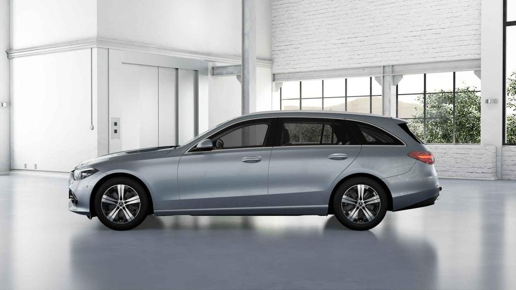 Mercedes-Benz C-Klasse 200 D Break Luxury Line | Panoramisch, Auto's, Automaat, 1780 kg, Zwart, 4 cilinders