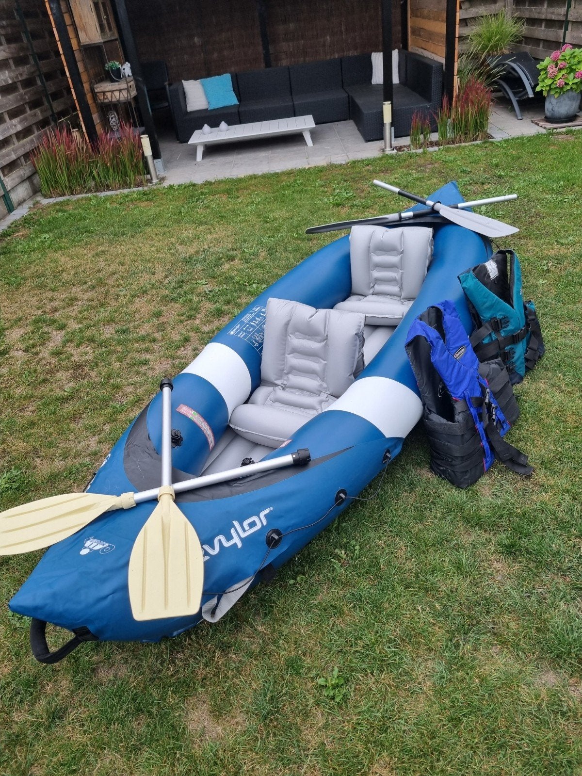 KAJAK RIVEIRA, Watersport en Boten, Ophalen, Kajak, Met peddels