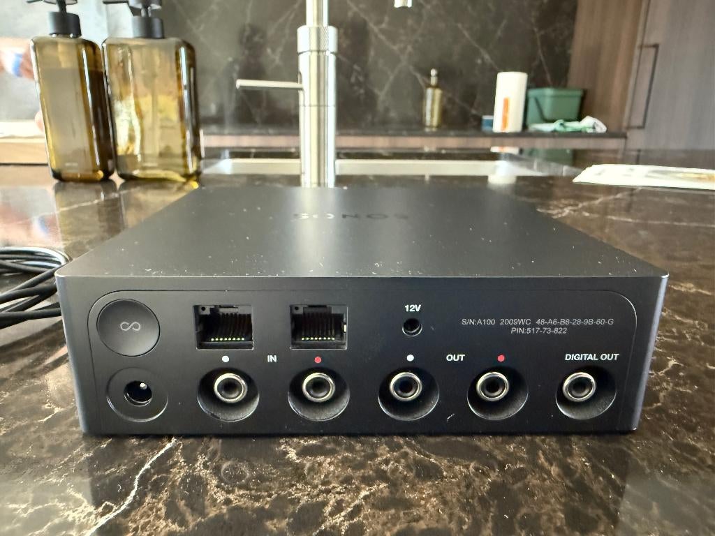 Sonos port, TV, Hi-fi & Vidéo, Amplificateurs & Ampli-syntoniseurs, Autres marques, Moins de 60 watts, Enlèvement ou Envoi, Stéréo