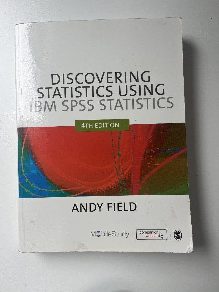 Discovering statistics using IBM SPSS statistics, Ophalen of Verzenden, Nieuw, Andy Field