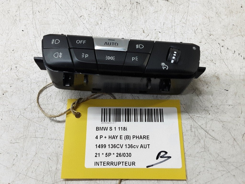 COMMUTATEUR BMW 1 serie (F40) (01-2019/-) (5A16AB601), Autos : Pièces & Accessoires, Utilisé, BMW, Petuelring 130
80809  München, DE