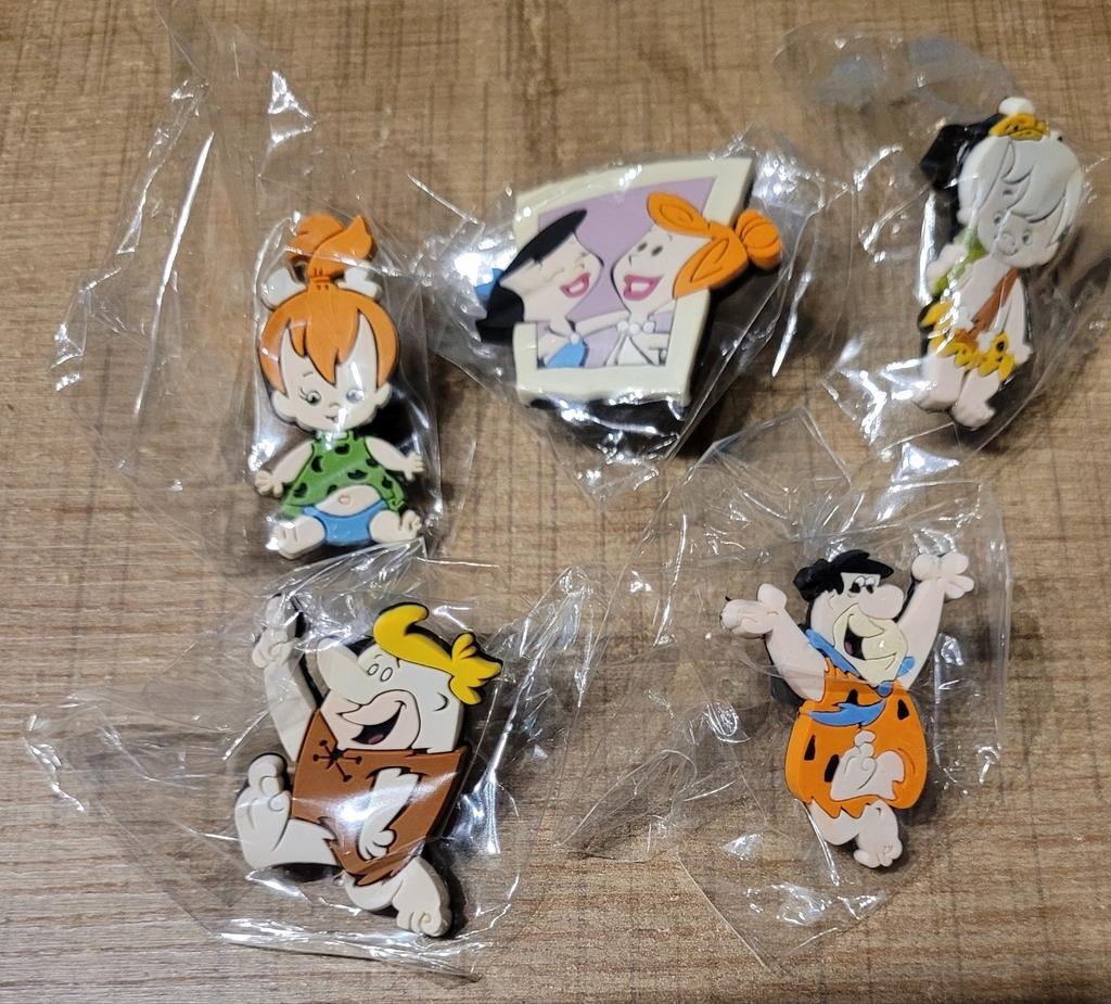 The Flintstones: 5 verzamelfiguurtjes (nieuw!), Verzamelen, Poppetjes en Figuurtjes, Ophalen of Verzenden, Nieuw