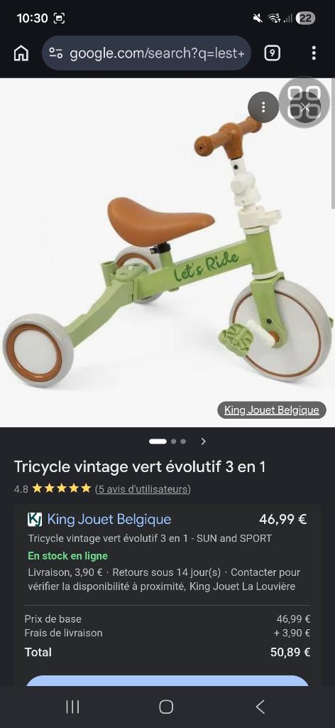 Velo enfant, Ophalen, Zo goed als nieuw, Minder dan 16 inch, Lest ride