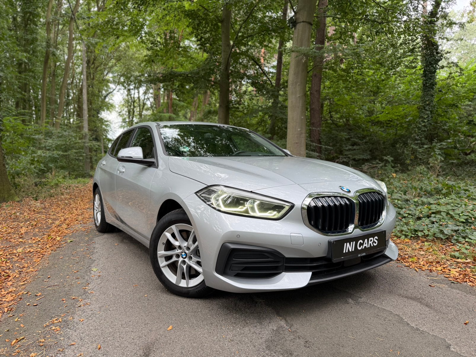 BMW 116d Diesel Automaat, Auto's, Bedrijf, 5 deurs, Zilver of Grijs, 85 kW